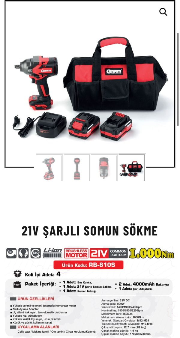 ARM ŞARJLI SOMUN SIKMA SÖKME TABANCASI 1000NM